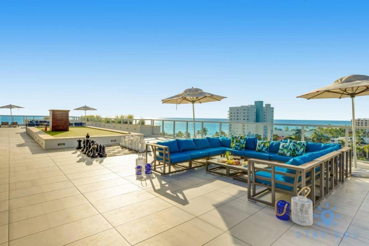 הוליווד Tropical Oasis - Rooftop Pool- Near Beach - Gym מראה חיצוני תמונה