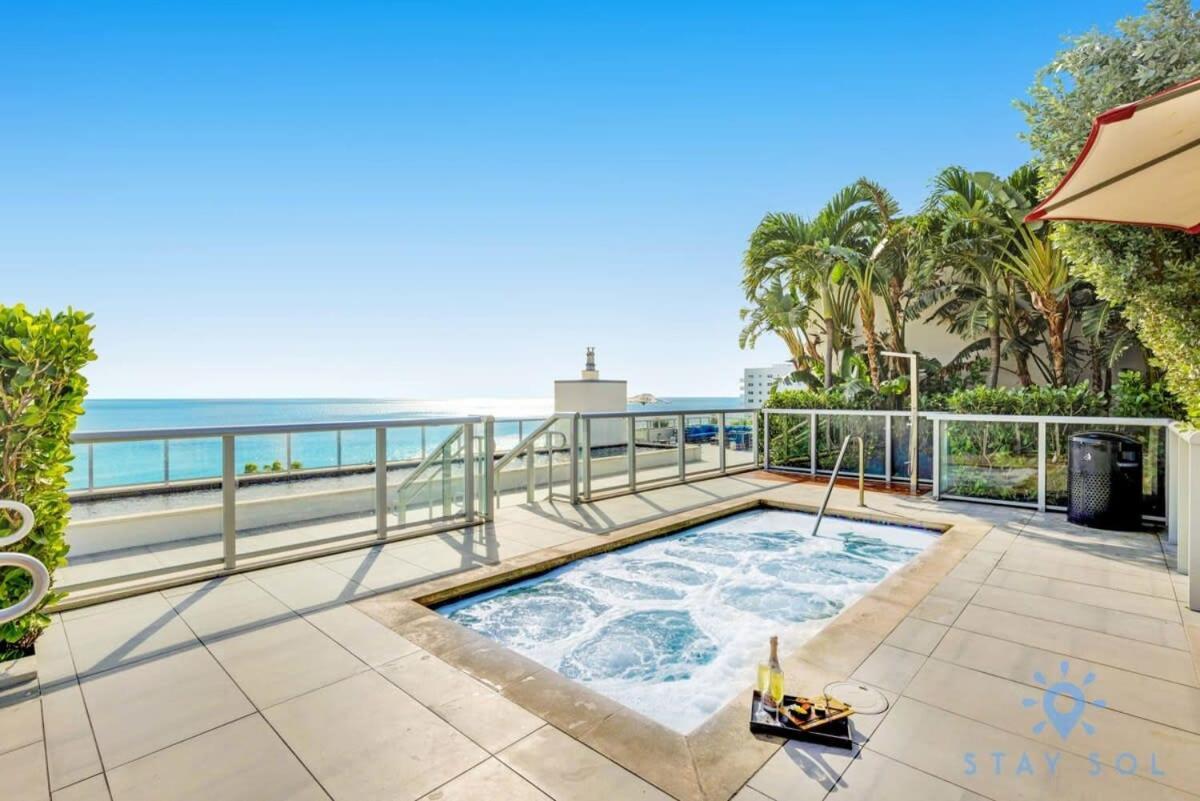 הוליווד Tropical Oasis - Rooftop Pool- Near Beach - Gym מראה חיצוני תמונה